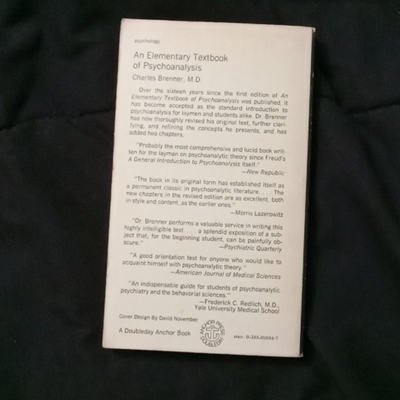 An Elementary Textbook of Psychoanalysis - Picture 2 of 3
